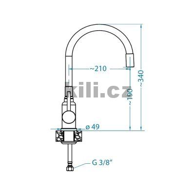 Baterie Mintas arctic 11 / chrom