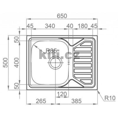 D�ez Okio 650 6/4� nerez matn�, oto�n�, horn�