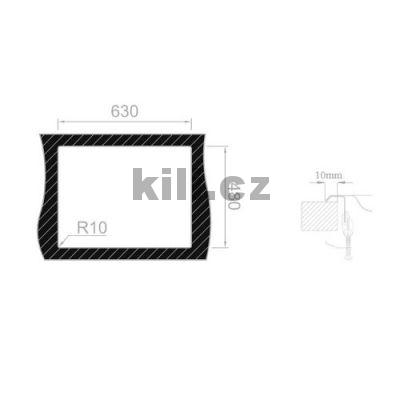 D�ez Okio 650 6/4� nerez matn�, oto�n�, horn�