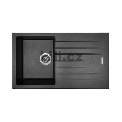 D�ez Perfecto 860, 3 1/2� Metalblack, oto�n�, horn�/spodn�