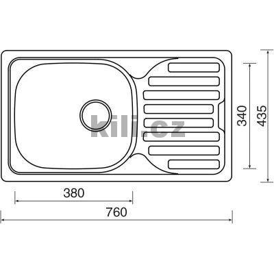 D�ez Classic 760 6/4� nerez matn�, oto�n�, horn�