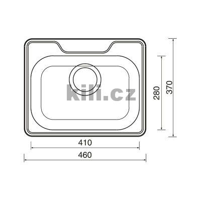 D�ez BAR 460 V 0,6mm matn�