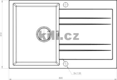 D�ez Grande 800, 3 1/2� Granblack, oto�n�, horn�