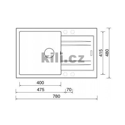 D�ez Linea 780 N, 3 1/2� Sahara horn� oto�n�