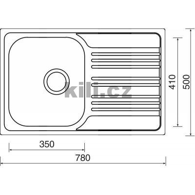 D�ez Star 780, 3 1/2� nerez matn�, oto�n�, horn�
