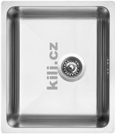 V�ce informac� o v�robku D�ez Block 380, 3 1/2� nerez kart��ovan�, bez odkapu, s ploch�m okrajem/spodn�