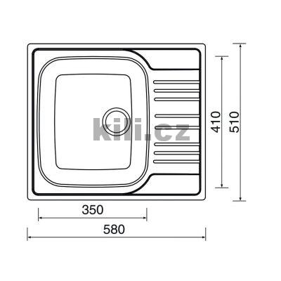 D�ez Star 580, 3 1/2� nerez matn�, oto�n�, horn�