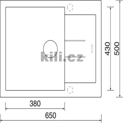 D�ez Amanda 650 3 1/2� Metalblack, oto�n�, horn�
