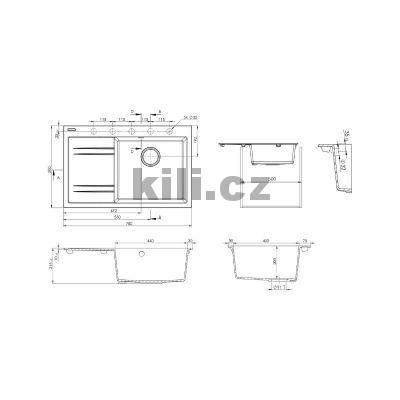 D�ez RIM 780 P Metalblack, prav�