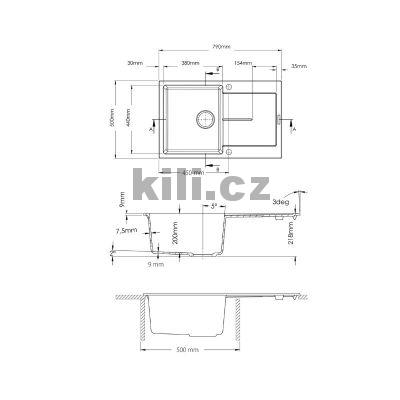 D�ez Ultima 790 3 1/2� Pureblack, oto�n�, horn�