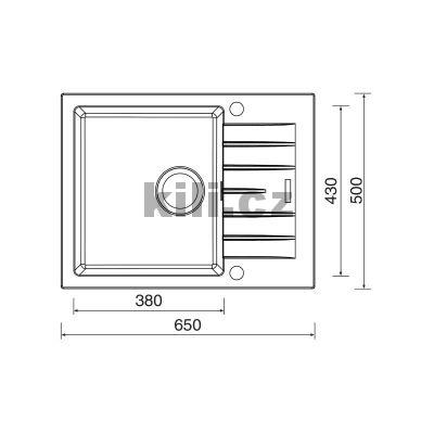 D�ez Perfecto 650, 3 1/2� Metalblack, oto�n�, horn�