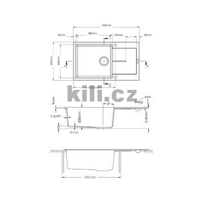 D�ez Ultima 860 XXL 3 1/2� Titanium 72