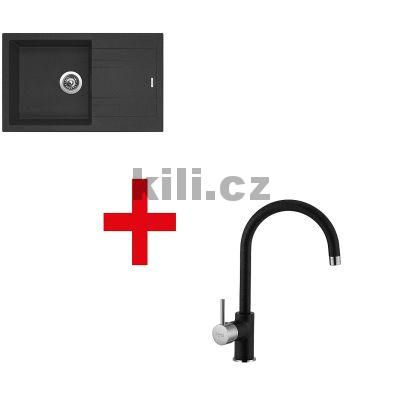 V�ce informac� o v�robku Set d�ez Linea 780N 3 1/2� Granblack + baterie Vitalia Grandblack