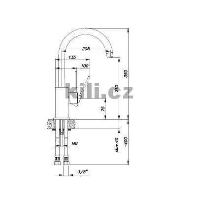 Set d�ez Viva 455 3 1/2" Metalblack + baterie Vitalia GR Metalblack