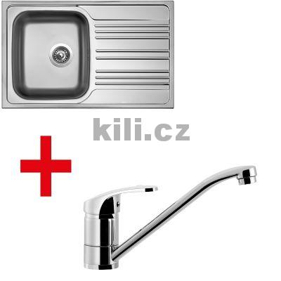 V�ce informac� o v�robku Set d�ez Star 780 3 1/2� nerez matn� + baterie Pronto chrom lesk