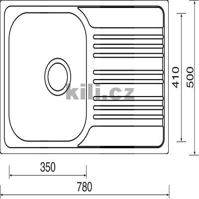 Set d�ez Star 780 3 1/2� nerez matn� + baterie Pronto chrom lesk