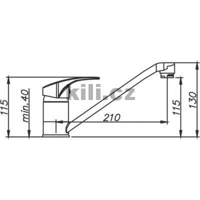Set d�ez Okio 800 V, 3 1/2� nerez matn� + baterie Pronto, chrom leskl�