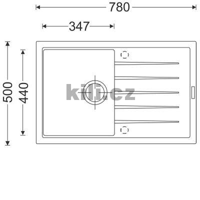 Set d�ez Best 780 3 1/2� Granblack + baterie Vitalia Granblack