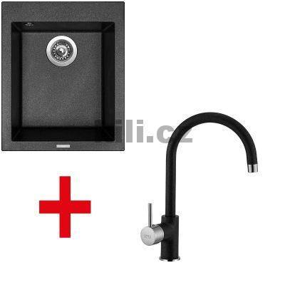 V�ce informac� o v�robku Set d�ez Cube 410 3 1/2� Metalblack + baterie Vitalia Metalblack