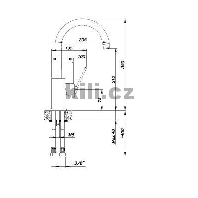 Set d�ez LINEA 600 3 1/2" Milk + baterie VITALIA Milk