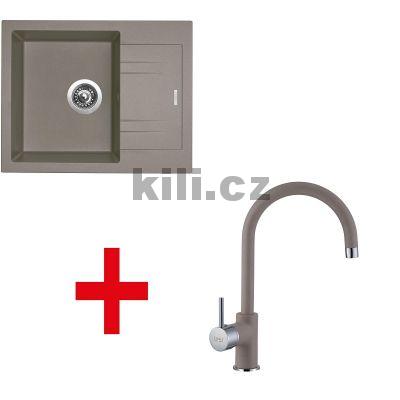 V�ce informac� o v�robku Set d�ez LINEA 600 N 3 1/2" Truffle + baterie VITALIA GR Truffle