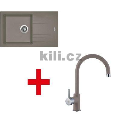 V�ce informac� o v�robku Set d�ez LINEA 780 N 3 1/2" Truffle + baterie VITALIA Truffle