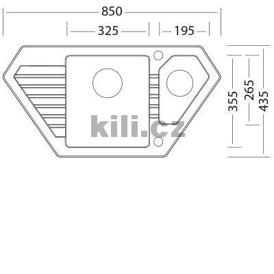 Set d�ez Bravo 850.1 3 1/2� Grandblack + Vitalia GR Grandblack