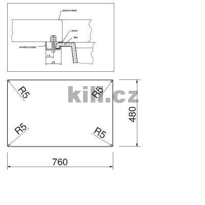 Set d�ez Amanda 780 3 1/2� Truffle + baterie Vitalia Truffle