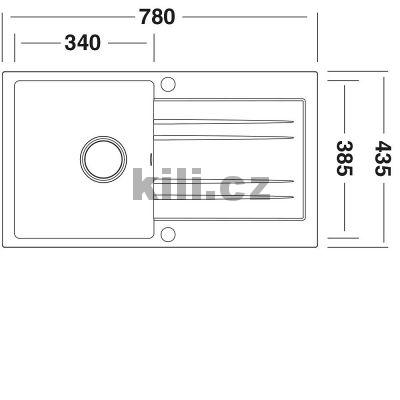 Set d�ez Rapid 780 3 1/2� Granblack + Elka chrom