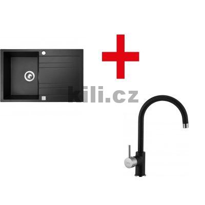 V�ce informac� o v�robku Set d�ez Grande 800, 3 1/2� Metalblack + baterie Vitalia Metalblack