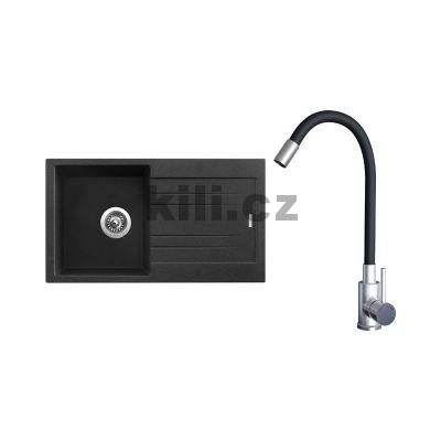 Set d�ez Rapid 780 3 1/2� Granblack 30 + Elasta Nerez/�ern�