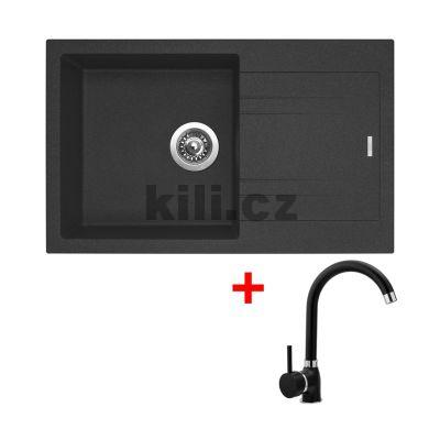 V�ce informac� o v�robku Set d�ez Linea 780N 3 1/2� Granblack + baterie Polo Grandblack