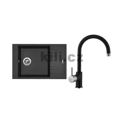 V�ce informac� o v�robku Set d�ez Vario 780 3 1/2� Metalblack + baterie Vitalia GR Metalblack