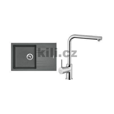 Set d�ez Linea 780N 3 1/2� Titanium + baterie Elka chrom