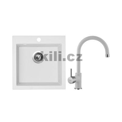 Set d�ez VIVA 455 3 1/2" Milk + baterie VITALIA Milk