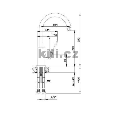 Set d�ez Linea 780XC 3 1/2� Granblack + baterie Vitalia Granblack