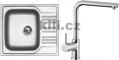 V�ce informac� o v�robku Set d�ez Star 580,3 1/2� nerez matn� + Elka chrom lesk