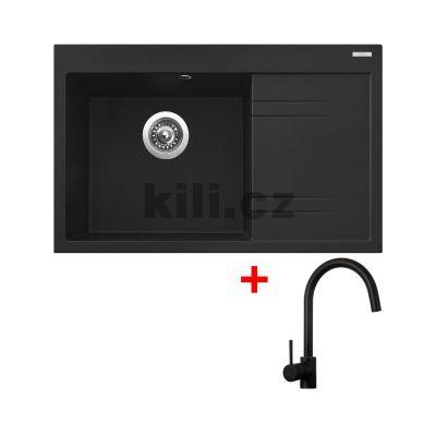 Set d�ez Rim 780 L 3 1/2� Metalblack 74 + baterie Vitalia �ern� mat