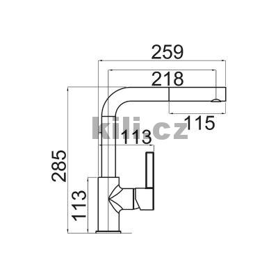 Baterie ENIGMA S Pureblack 26 se sprchou