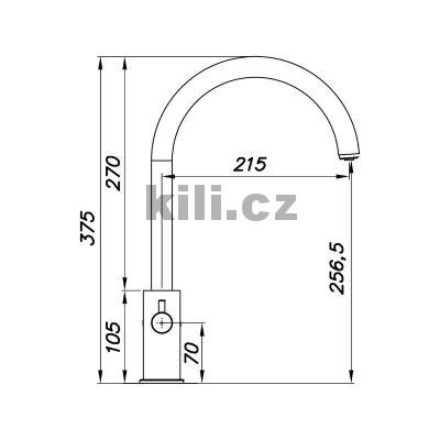 Baterie Filtera chrom lesk