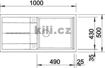 D�ez Metra XL 6 S 3 1/2" antracit