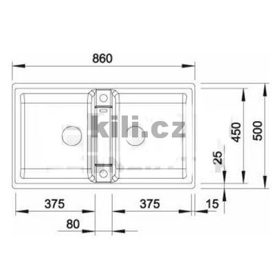 D�ez Zia 9, 31/2" antracit