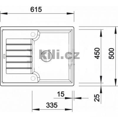 D�ez Zia 40 S 3 1/2" antracit, oto�n� horn�