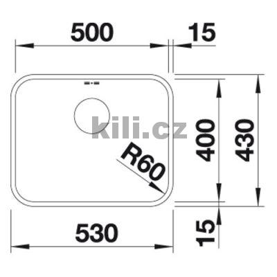 D�ez Supra 500-U nerez kart��ovan�
