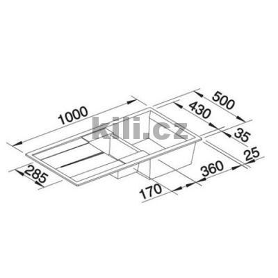 D�ez Metra 6 S 3 1/2" �ed� sk�la