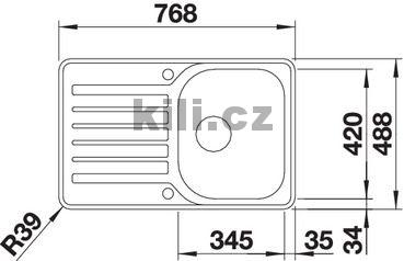 D�ez Lantos 45 S- IF Compact nerez kart��ovan� a excentrem