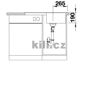 D�ez Sona 45 S 3 1/2" �ed� sk�la, oto�n�, horn�