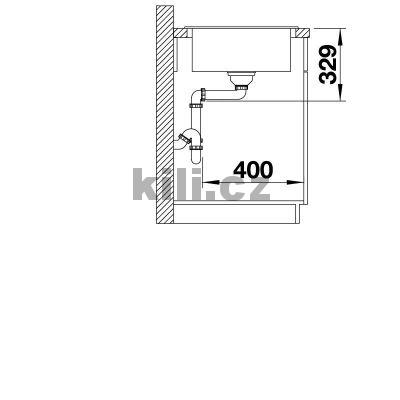 D�ez Sona 45 S 3 1/2" �ed� sk�la, oto�n�, horn�