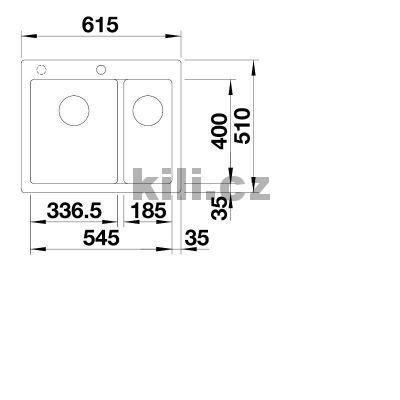 D�ez Pleon 6 Split 31/2" �ed� sk�la, horn�