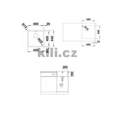 D�ez Andano 400- IF In Fino 3 1/2" nerez hedv�bn� lesk